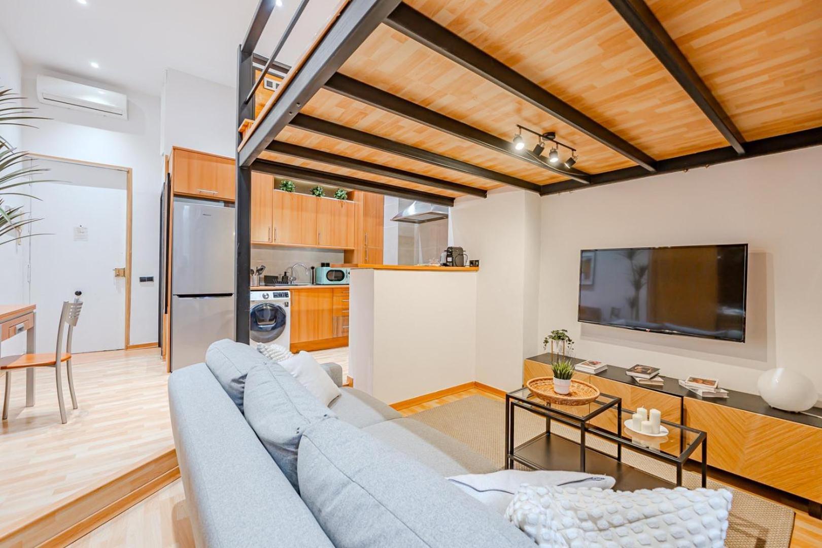 Ferienwohnung Increible Loft A 5 Min Del Retiro & Wizink Madrid Exterior foto